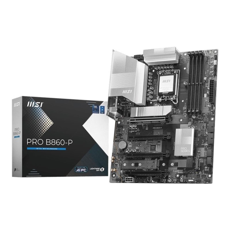 Płyta MSI PRO B860-P /B860/DDR5/SATA3/M.2/TB4/PCIe5.0/s.1851… | PartsPC.pl