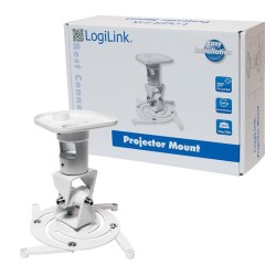 Uchwyt sufitowy LogiLink BP0003 do projektora biały | PartsPC.pl