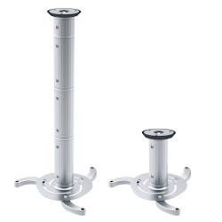 Uchwyt sufitowy Maclean MC-517 S do projektora 80-980mm 10kg srebrny