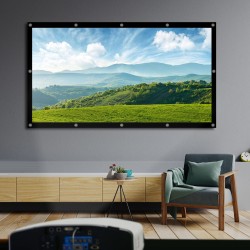 Ekran projekcyjny Maclean MC-980 84" 186x100cm obramow... | PartsPC.pl