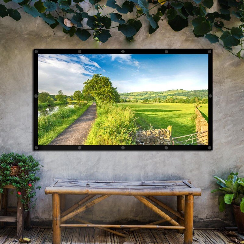 Ekran projekcyjny Maclean MC-982 120" 265x149cm obramowanie … | PartsPC.pl