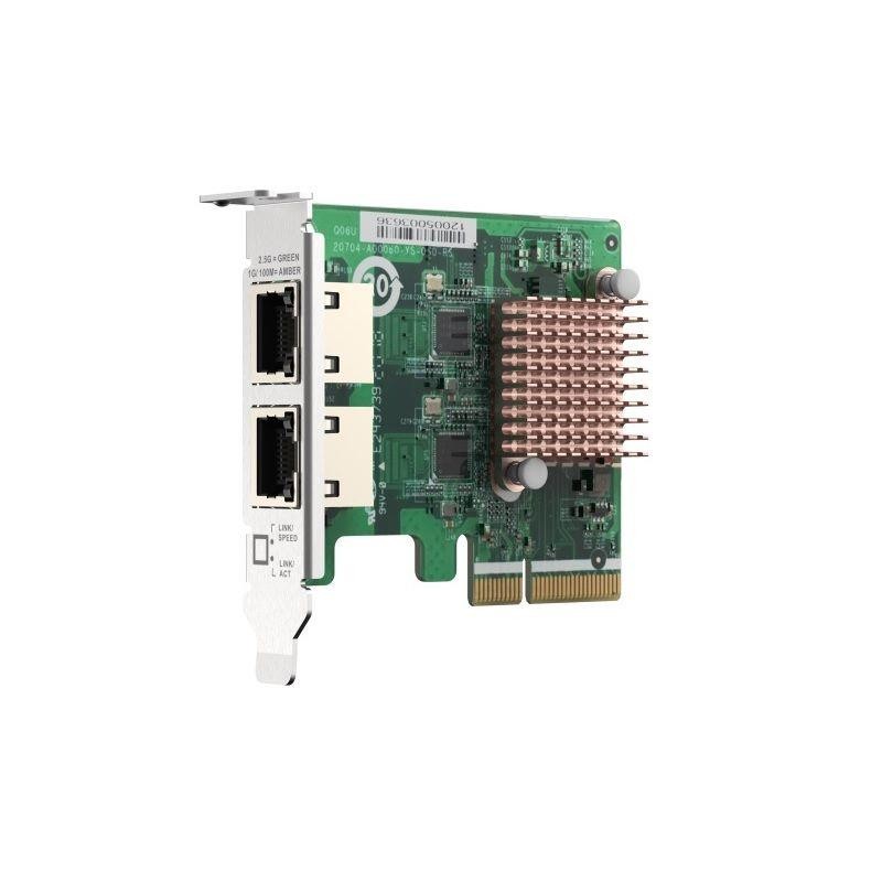 QNAP QXG-2G2T-I225 | 2-portowa karta rozszerzeń 2,5GbE RJ45 … | PartsPC.pl
