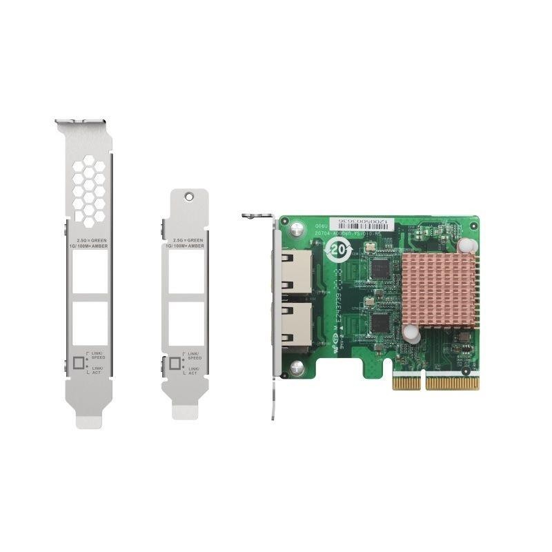 QNAP QXG-2G2T-I225 | 2-portowa karta rozszerzeń 2,5GbE RJ45 … | PartsPC.pl