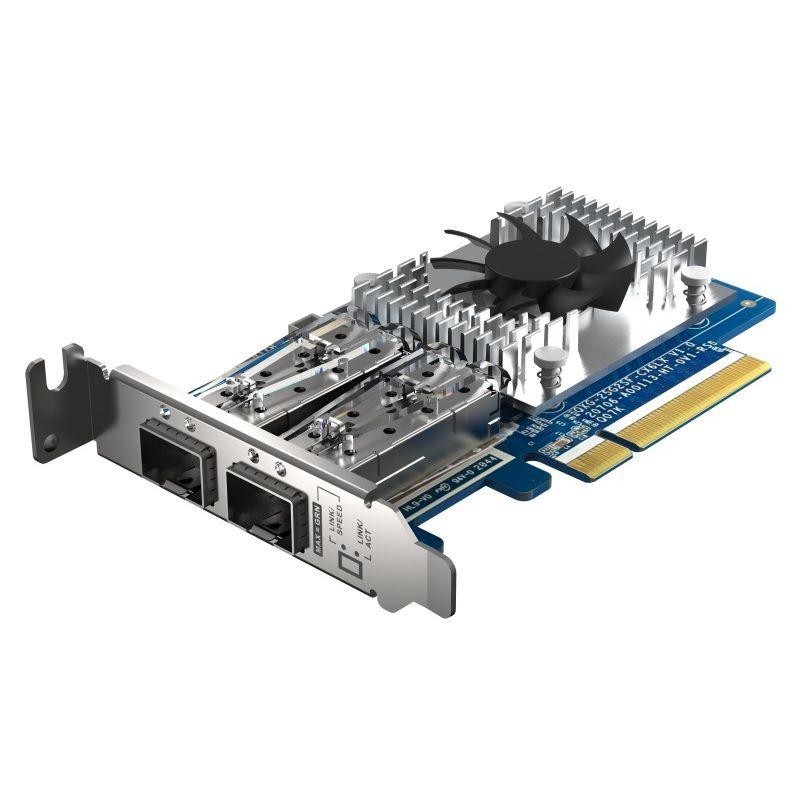 QNAP QXG-25G2SF-CX6 | 2-portowa karta rozszerzeń 25GbE SFP28… | PartsPC.pl