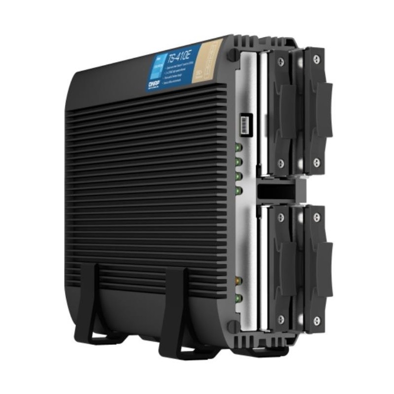 QNAP TS-410E-8G | 4-zatokowy ultracichy serwer NAS, Intel Ce… | PartsPC.pl