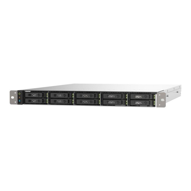 QNAP TS-h1090FU-7302P-128G | 10-zatokowy all flash NAS, AMD … | PartsPC.pl