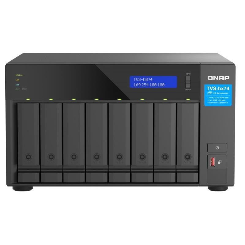 QNAP TVS-h874-i5-32G | 8-zatokowy serwer NAS, Intel Core, 32… | PartsPC.pl