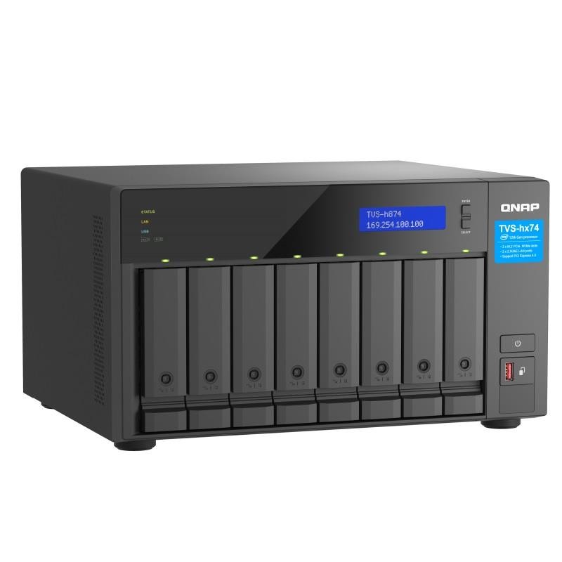 QNAP TVS-h874-i5-32G | 8-zatokowy serwer NAS, Intel Core, 32… | PartsPC.pl