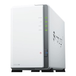 Synology DS223j | 2-zatokowy serwer NAS, ARM, 1GB RAM, 1GbE RJ-45, Tower