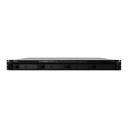 Synology RS822RP+ | 4-zatokowy serwer NAS, AMD Ryzen, 2GB RAM, 4x 1GbE RJ-45, RP, RACK 1U