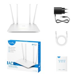 CUDY WR1200 | router, Wi-Fi 5, 2,4GHz/5GHz | PartsPC.pl