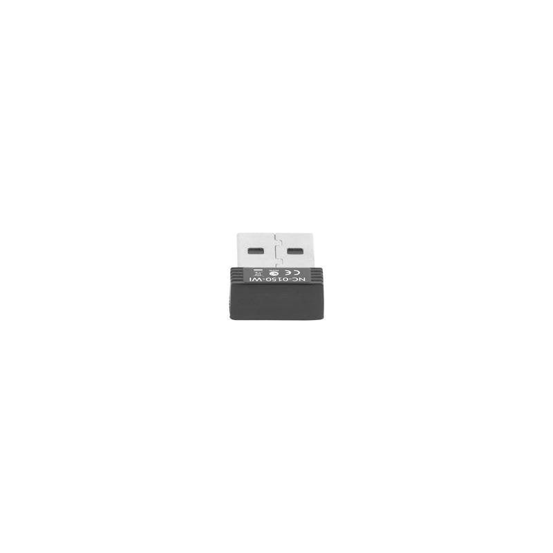 Karta sieciowa bezprzewodowa Lanberg USB Nano N150 1 wewn. a… | PartsPC.pl