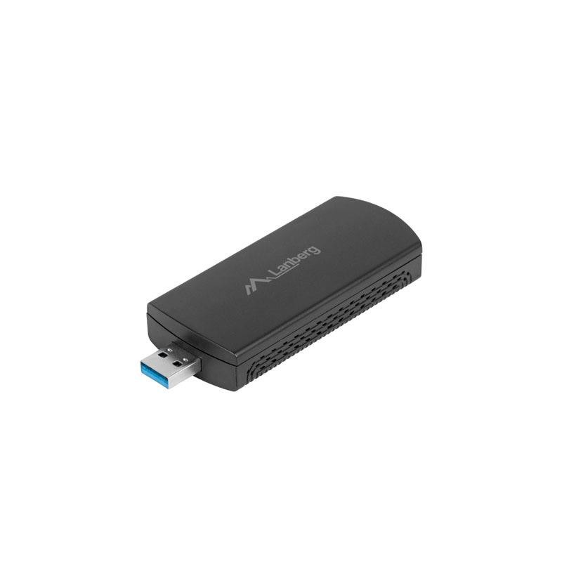 Karta sieciowa bezprzewodowa WIFI Lanberg USB 3.0 AX3000 Tri… | PartsPC.pl