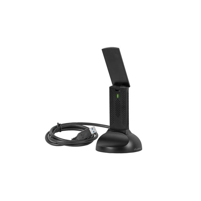 Karta sieciowa bezprzewodowa WIFI Lanberg USB 3.0 AX3000 Tri… | PartsPC.pl