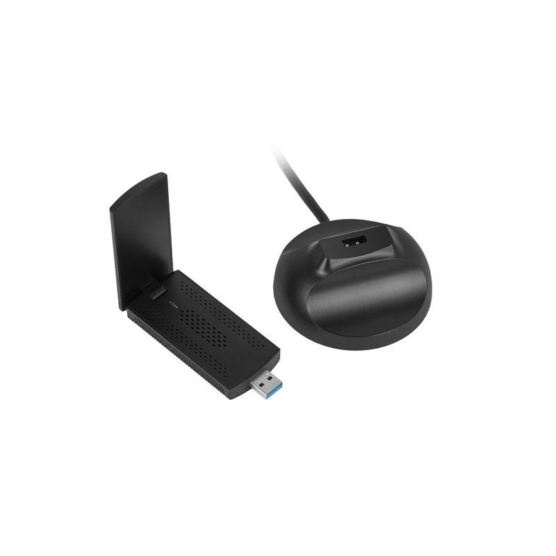 Karta sieciowa bezprzewodowa WIFI Lanberg USB 3.0 AX3000 Tri… | PartsPC.pl