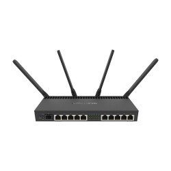 Router bezprzewodowy MikroTik hAP RB4011iGS+5HacQ2HnD-IN 10x 1GbE 1x SFP+