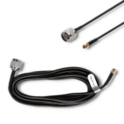 Zestaw antena LoRa Qoltec 5.8 dBi + kabel zasilający | PartsPC.pl