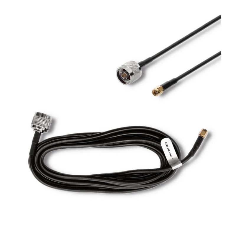 Zestaw antena LoRa Qoltec 5.8 dBi + kabel zasilający | PartsPC.pl