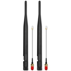Antena Wi-Fi Qoltec 2.4/2.5GHz | 5.1/5.8GHz | 5dBi | dookóln… | PartsPC.pl