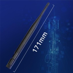 Antena Wi-Fi Qoltec 2.4/2.5GHz | 5.1/5.8GHz | 5dBi | dookóln… | PartsPC.pl