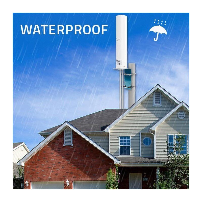 Antena 4G LTE Qoltec DUAL | 12dBi | dookólna | zewnętrzna | PartsPC.pl