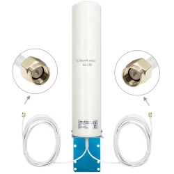 Antena 4G LTE Qoltec DUAL | 12dBi | dookólna | zewnętrzna | PartsPC.pl
