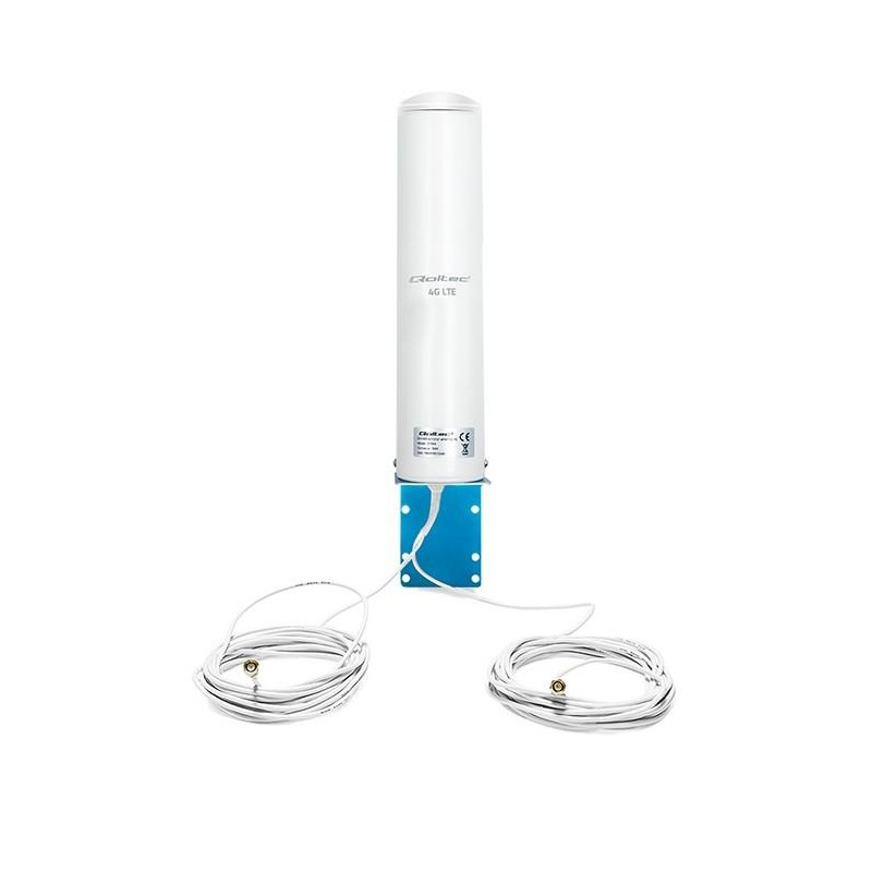 Antena 4G LTE Qoltec DUAL | 12dBi | dookólna | zewnętrzna | PartsPC.pl