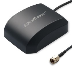 Antena GPS Qoltec GLONASS z podstawą magnetyczną | dookólna … | PartsPC.pl