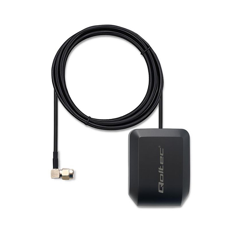 Antena GPS Qoltec GLONASS z podstawą magnetyczną | dookólna … | PartsPC.pl