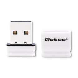 Adapter Mini Wi-Fi USB Qoltec Bezprzewodowy 150Mbps | PartsPC.pl