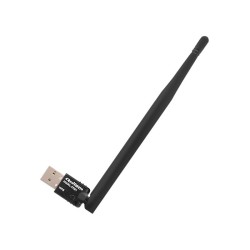 Adapter Qoltec Wi-Fi USB z anteną, bezprzewodowy | PartsPC.pl