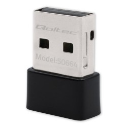 Adapter Qoltec Wi-Fi USB ultraszybki, bezprzewodowy mini | s… | PartsPC.pl