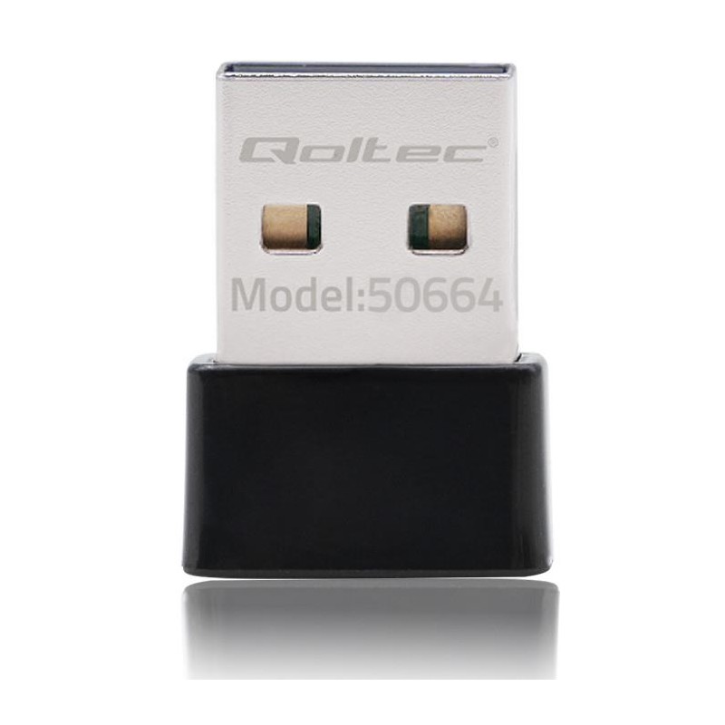 Adapter Qoltec Wi-Fi USB ultraszybki, bezprzewodowy mini | s… | PartsPC.pl