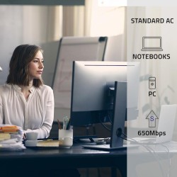 Adapter Qoltec Wi-Fi USB ultraszybki, bezprzewodowy mini | s… | PartsPC.pl