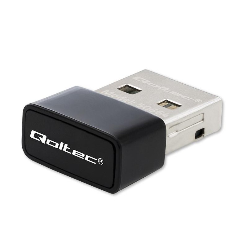 Adapter Qoltec Wi-Fi USB ultraszybki, bezprzewodowy mini | s… | PartsPC.pl