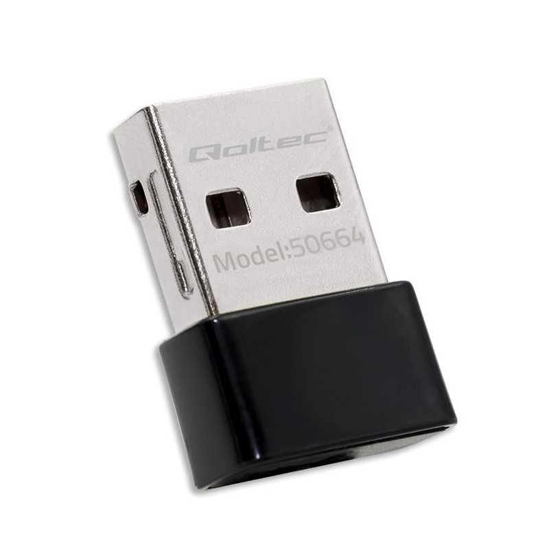 Adapter Qoltec Wi-Fi USB ultraszybki, bezprzewodowy mini | s… | PartsPC.pl