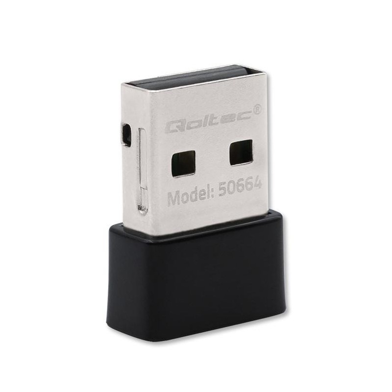 Adapter Qoltec Wi-Fi USB ultraszybki, bezprzewodowy mini | s… | PartsPC.pl