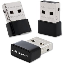 Adapter Qoltec Wi-Fi USB ultraszybki, bezprzewodowy mini | s… | PartsPC.pl