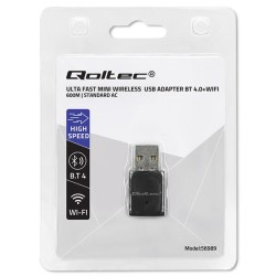 Qoltec Adapter bezprzewodowy Ultra szybki mini WiFi Standard… | PartsPC.pl