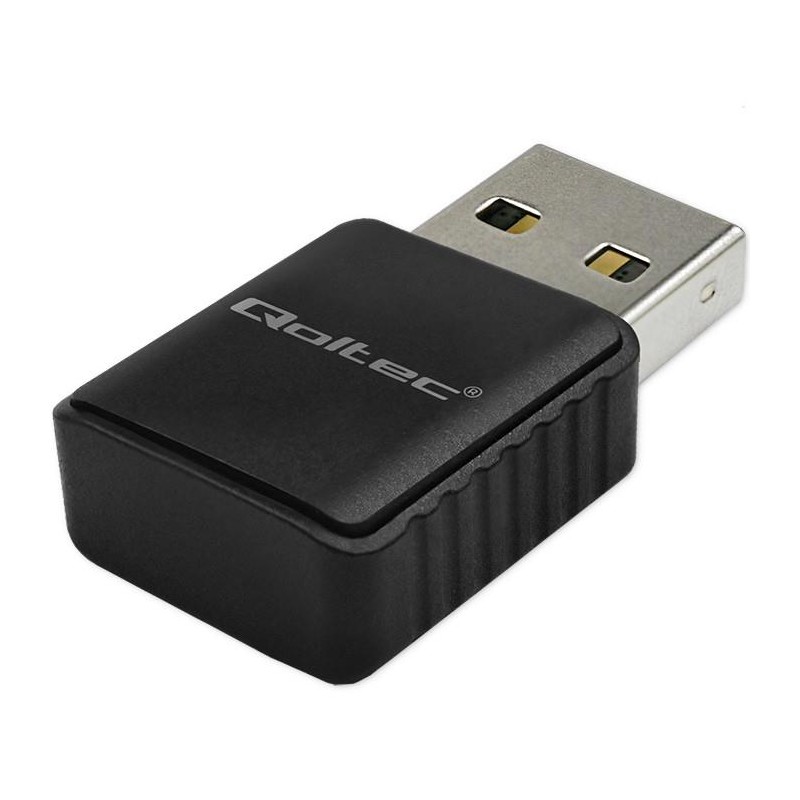Qoltec Adapter bezprzewodowy Ultra szybki DUAL mini WiFi 2 x… | PartsPC.pl