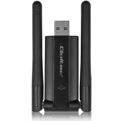 Karta sieciowa Qoltec Bezprzewodowy Adapter USB DUAL WiFi 2 … | PartsPC.pl