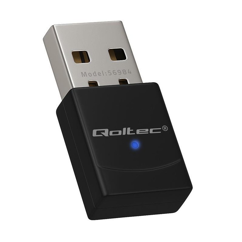 Adapter Wi-Fi Qoltec Bezprzewodowy | Standard AX | Bluetooth… | PartsPC.pl