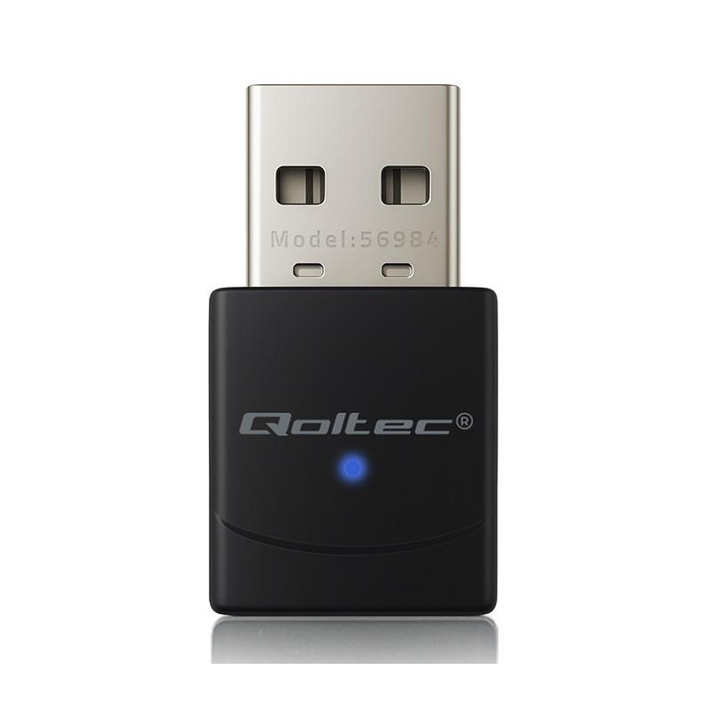 Adapter Wi-Fi Qoltec Bezprzewodowy | Standard AX | Bluetooth… | PartsPC.pl