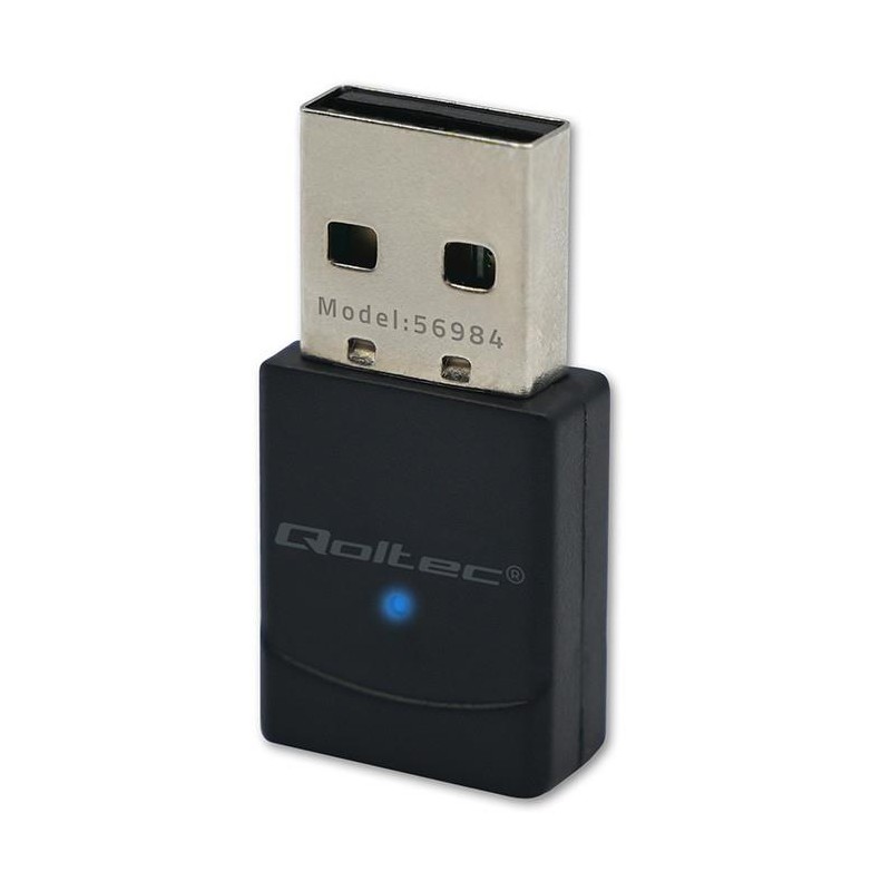 Adapter Wi-Fi Qoltec Bezprzewodowy | Standard AX | Bluetooth… | PartsPC.pl