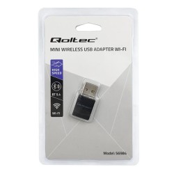 Adapter Wi-Fi Qoltec Bezprzewodowy | Standard AX | Bluetooth… | PartsPC.pl