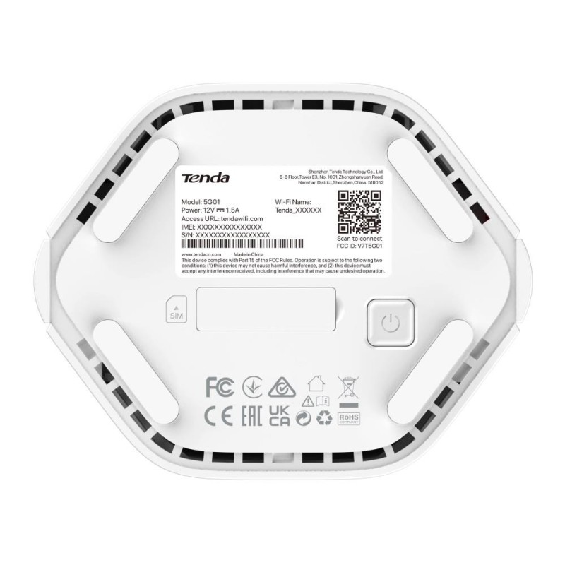 Router Tenda 5G01 AX1500 Wi-Fi 6 5G NR Nano SIM 1xLAN/WAN 1x… | PartsPC.pl