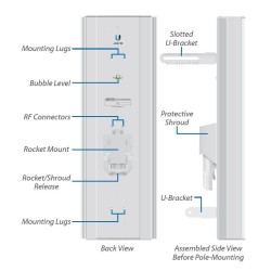 Antena UBIQUITI AM-5AC22-45 | PartsPC.pl