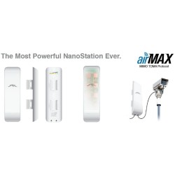 Urządzenie typu CPE UBIQUITI airMAX NanoStation M2 2.4GHz 11… | PartsPC.pl
