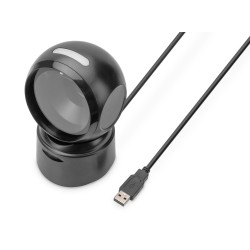 Czytnik kodów kreskowych DIGITUS przewodowy stacjonarny USB-… | PartsPC.pl