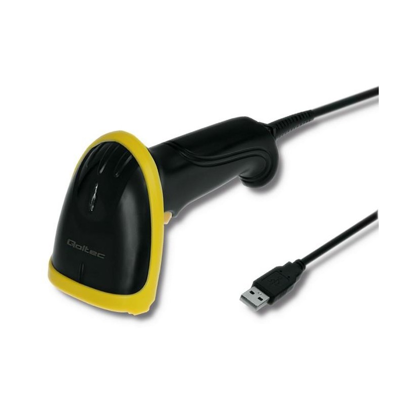 Czytnik kodów kreskowych Qoltec | 1D | USB